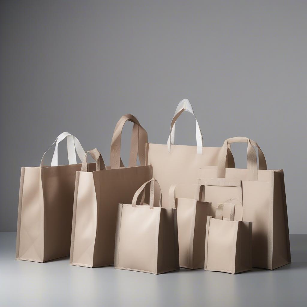 Variety of Non-Woven Bag Sizes and Handles