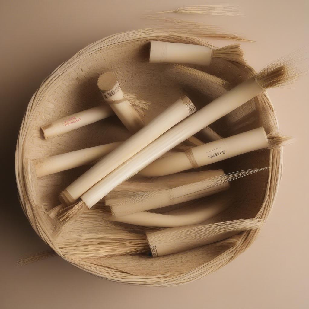 Different Sizes of Round Reed for Basketry