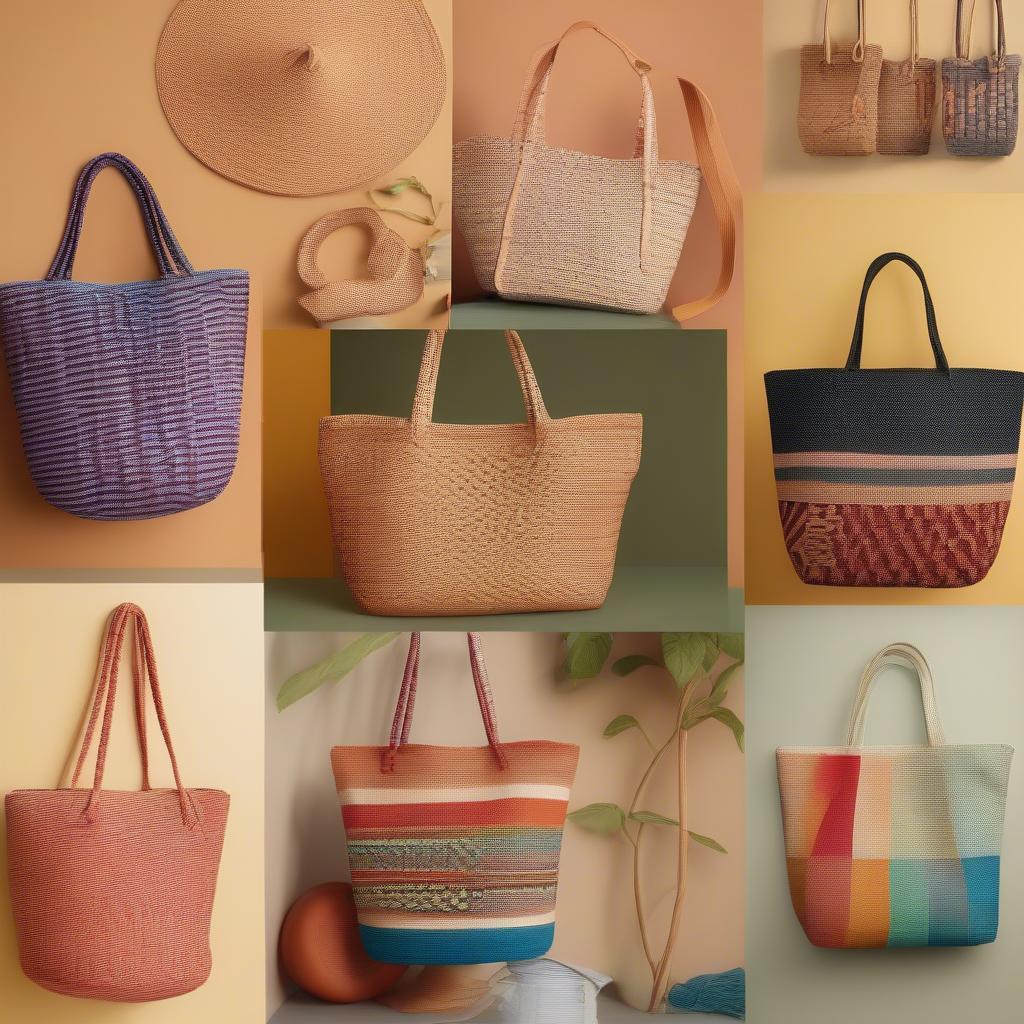 Different Styles of Weave Tote Bags