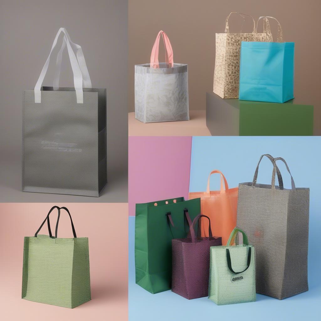 Different Types of China Non Woven PP Reusable Bags