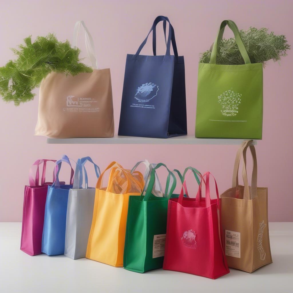 Different Types of Eco Non Woven Shopping Bags