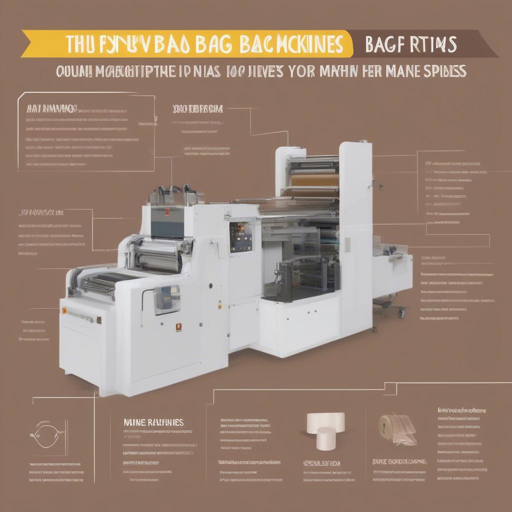 Comparison of fully automatic, semi-automatic, and specialized non-woven bag making machines.