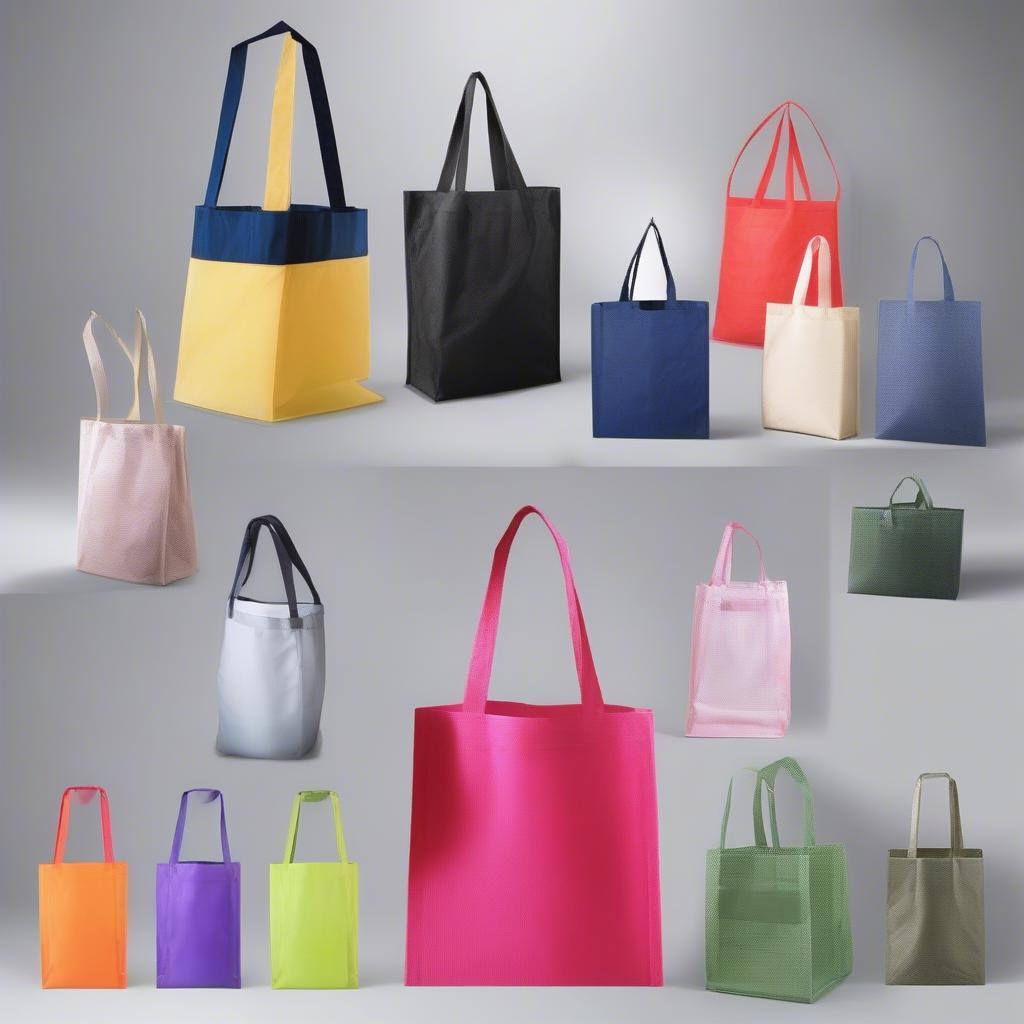 Variety of non woven bags