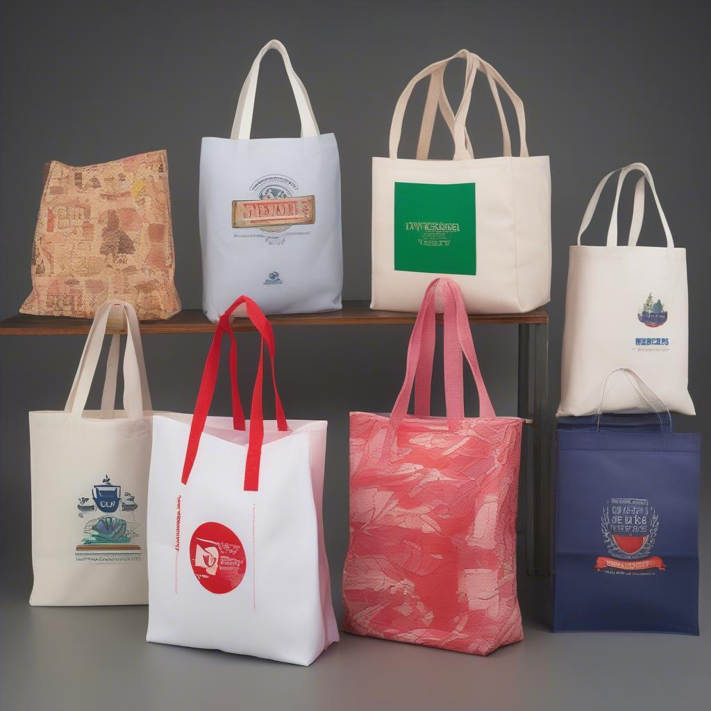 Variety of Non-Woven Bags: Tote, Shopping, Promotional, Drawstring