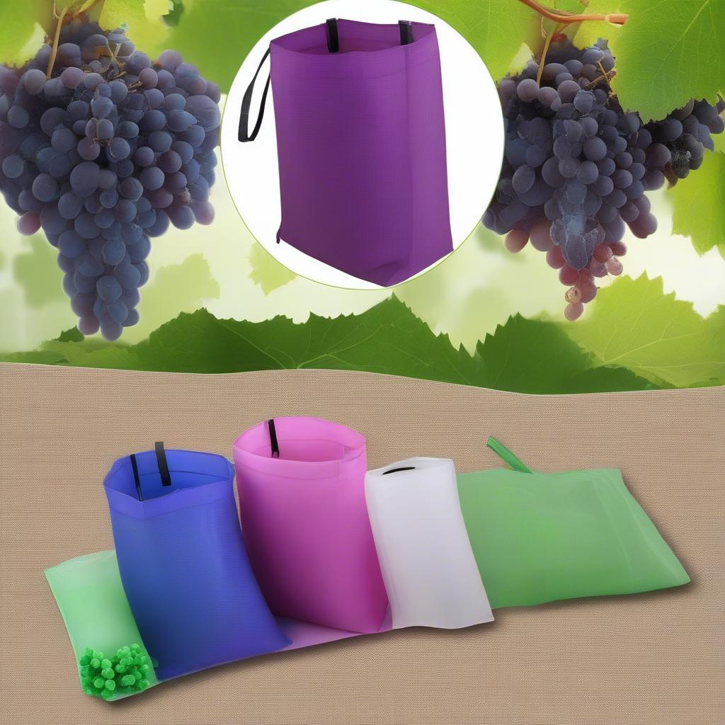 Different Types of Non-Woven Grape Bags