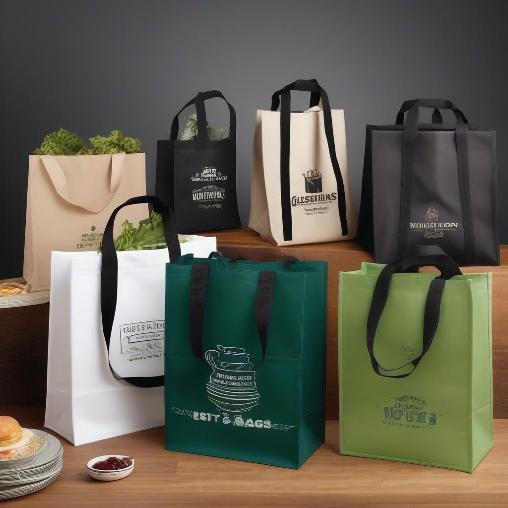 Different Types of Restaurant Non-Woven Bags