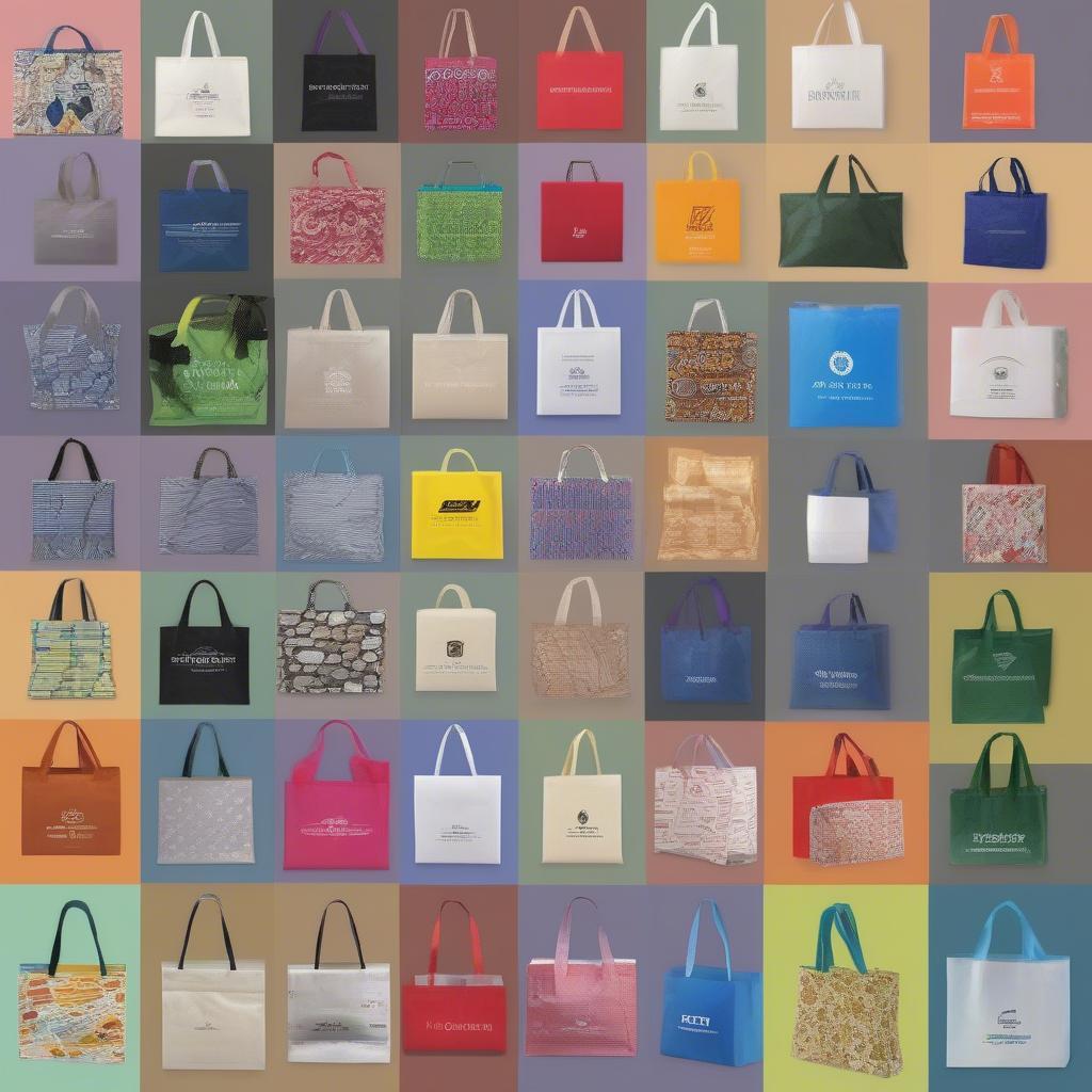 Different Types of Reusable Non-Woven Bags