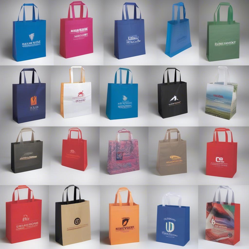 Different Types of U Cut Non Woven Bags