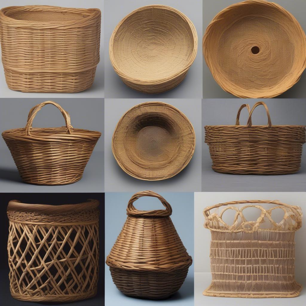 Different Willow Basket Weaving Patterns