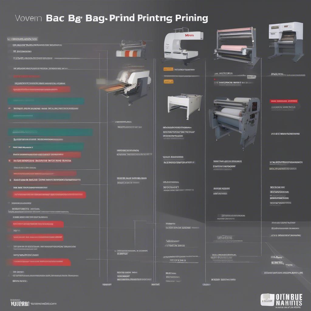 Different Woven Bag Printing Machine Models