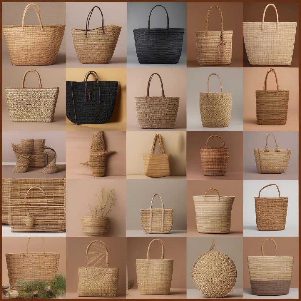 Different Woven Tote Bag Styles