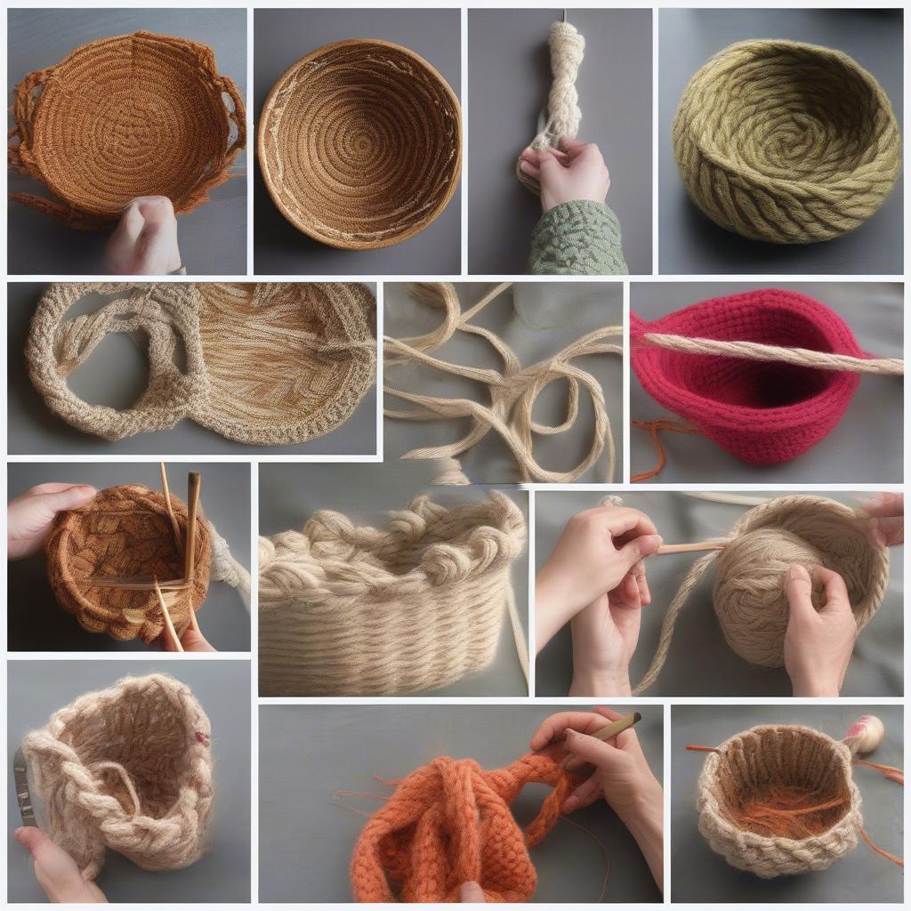 Different Yarn Basket Weaving Techniques