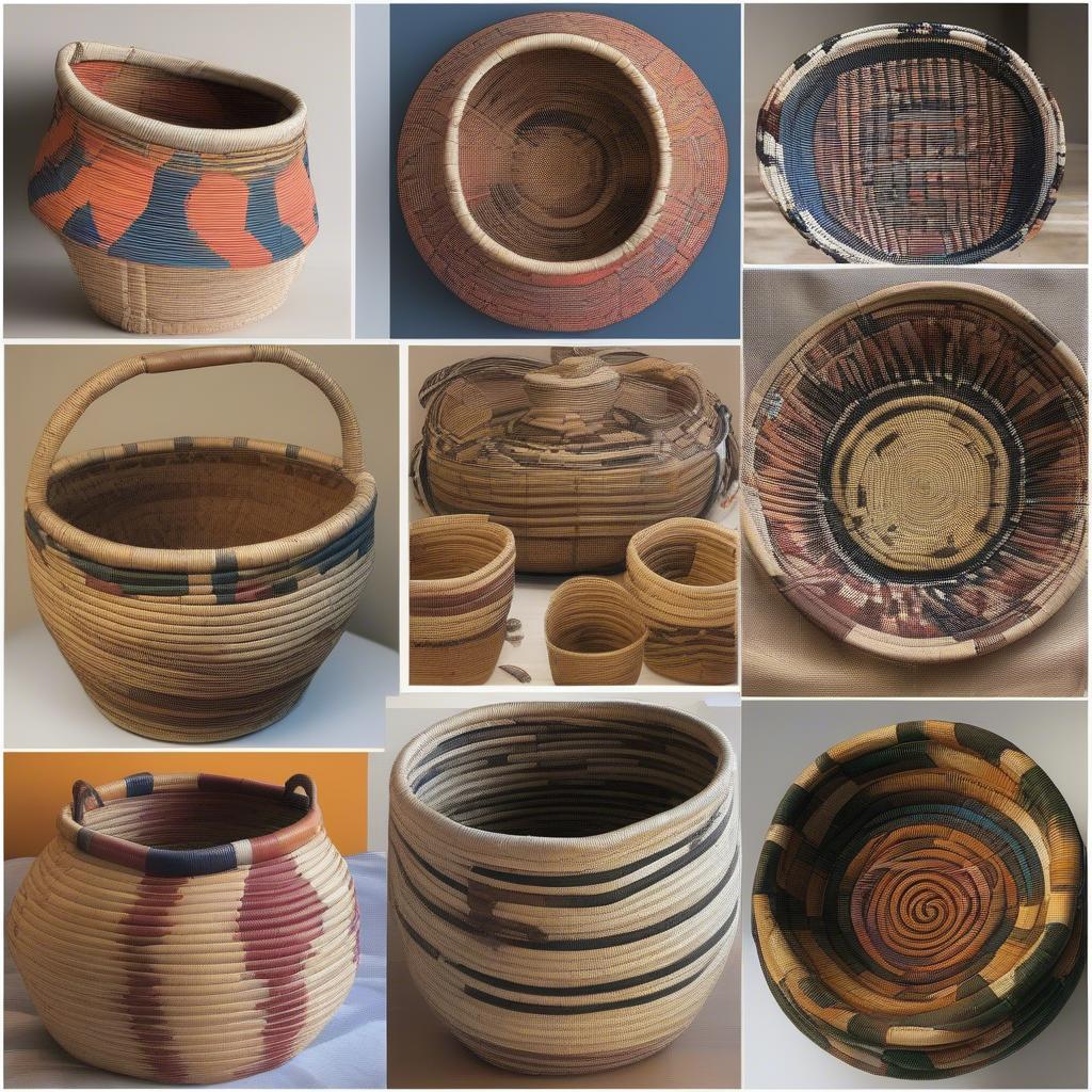 Diverse African Basket Weaving Styles