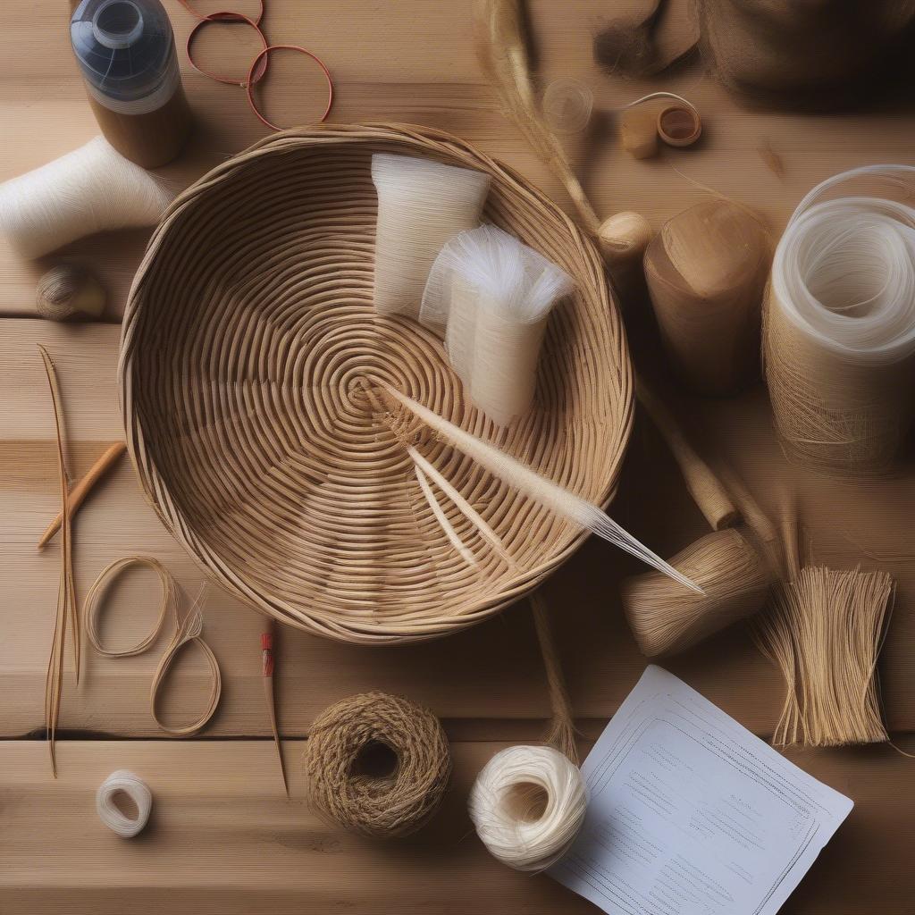 DIY Basket Weaving Kit for Beginners