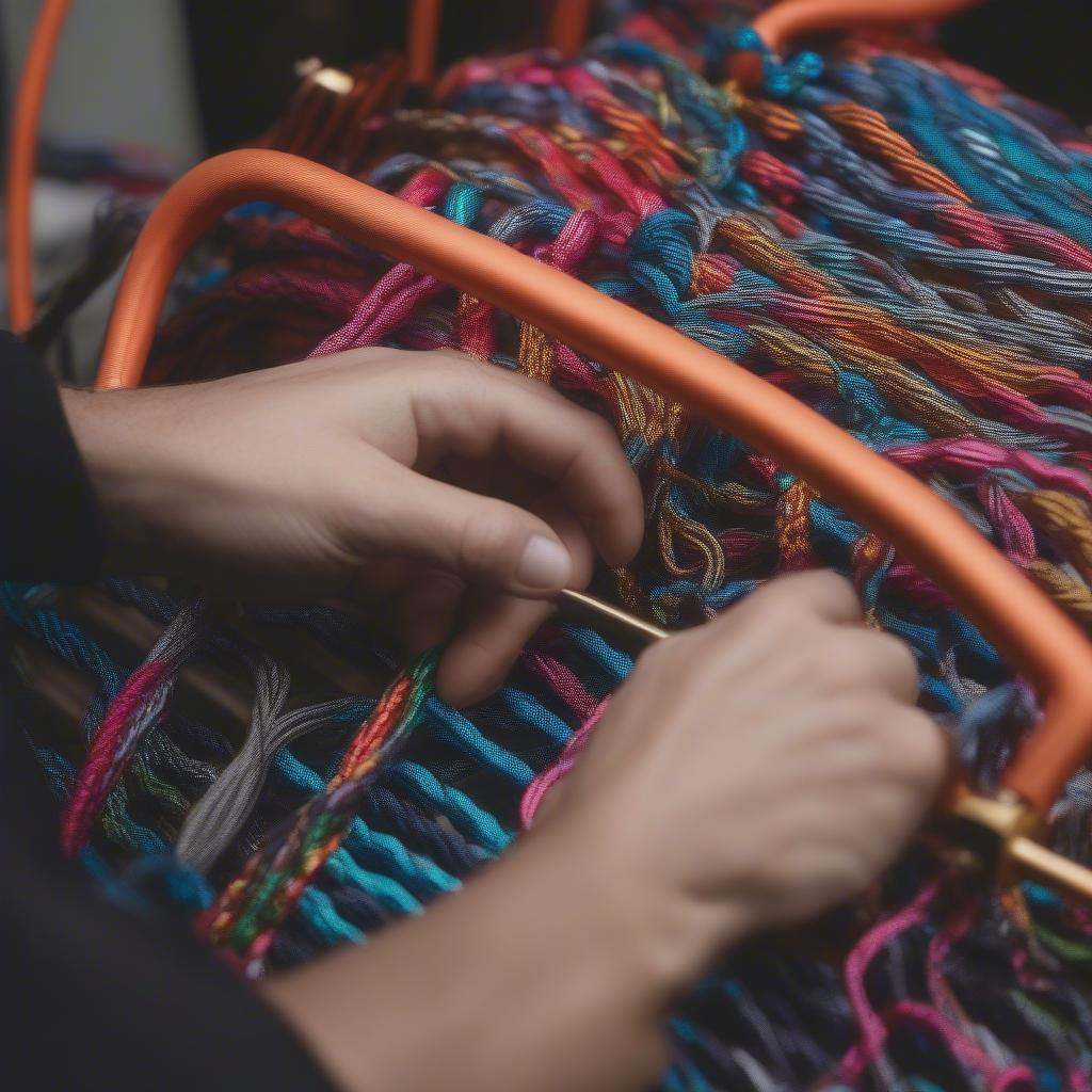 DIY Metal Chair Weaving with Paracord