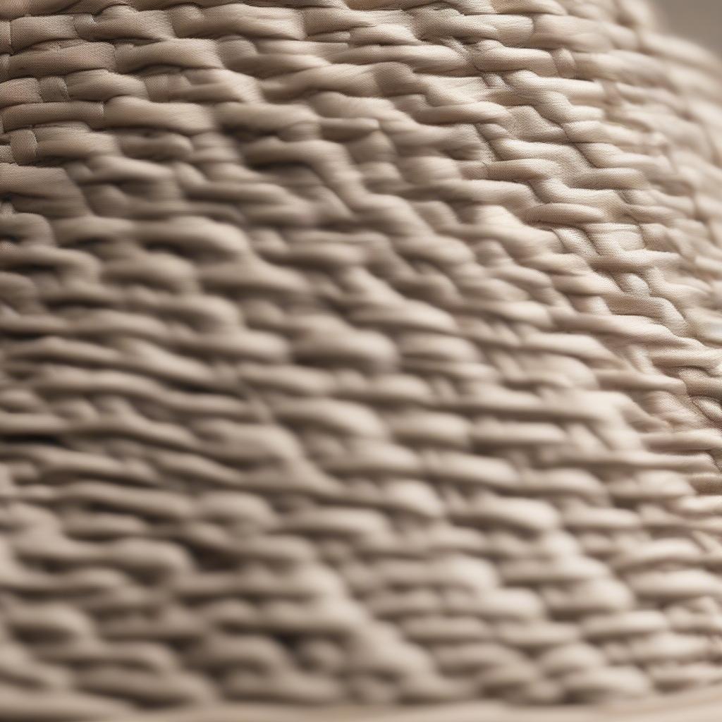 Close-up view of the Dobbs Shantung Weave