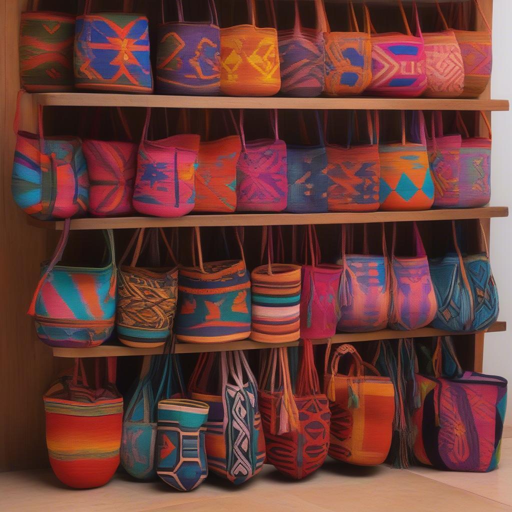 Collection of Dominican Wayuu Bags