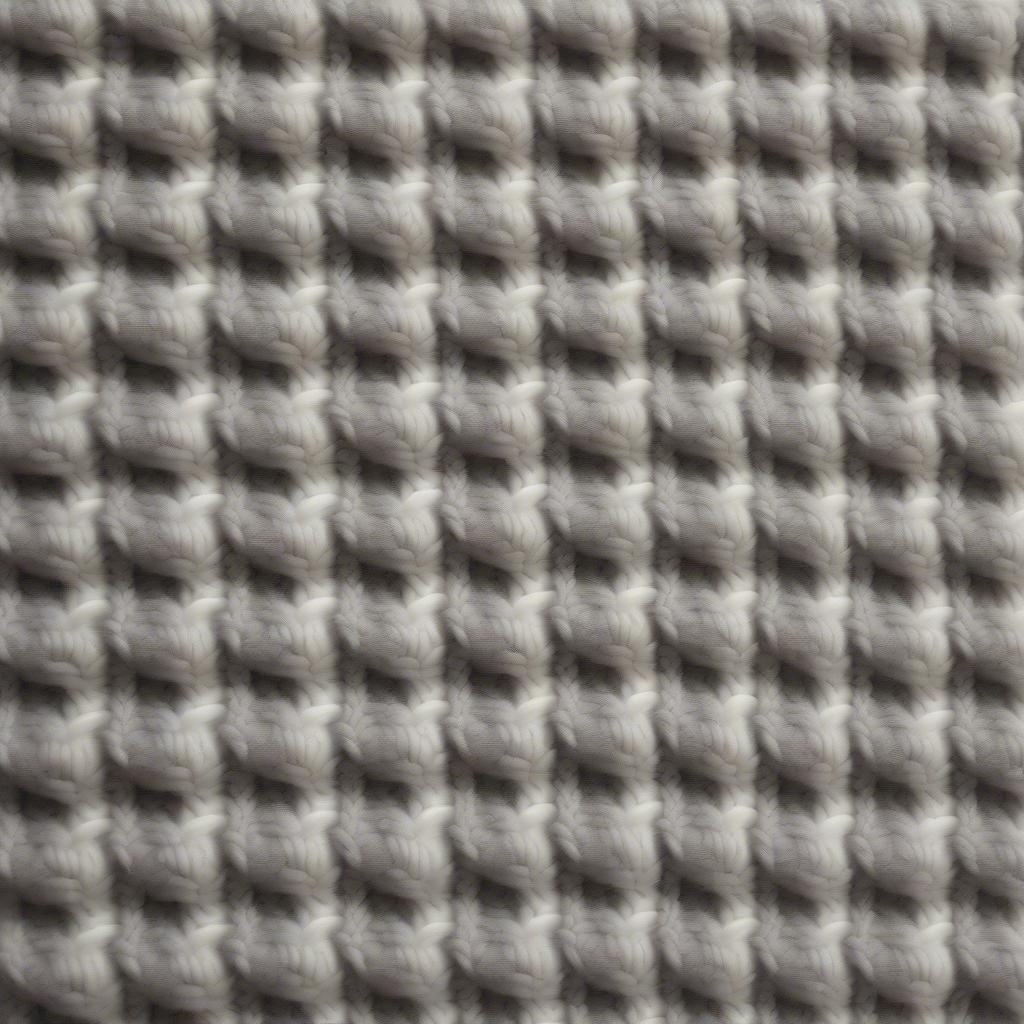 Double Basket Weave Baby Blanket