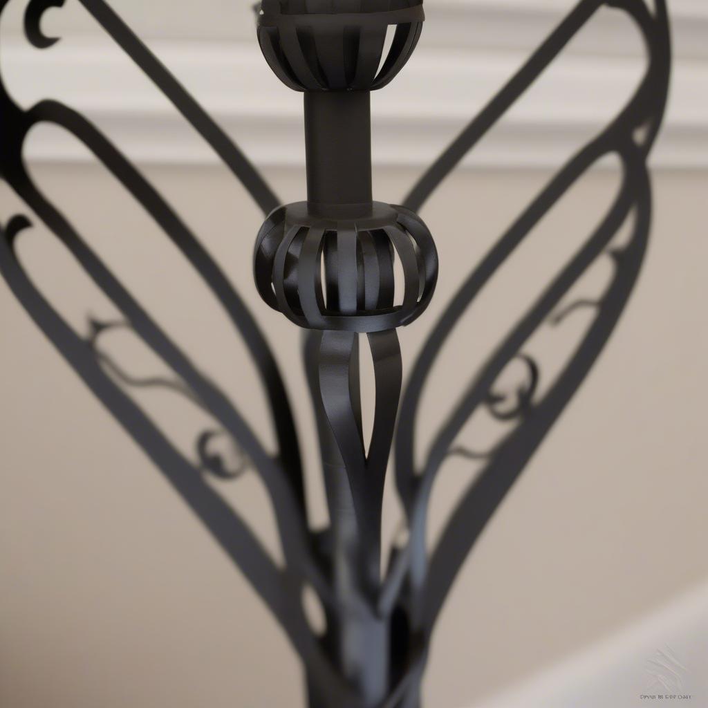 Durable Basket Weave Iron Baluster