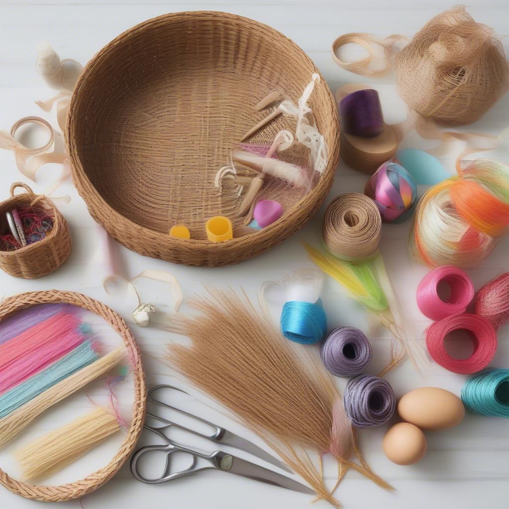 Essential Easter Basket Weaving Supplies