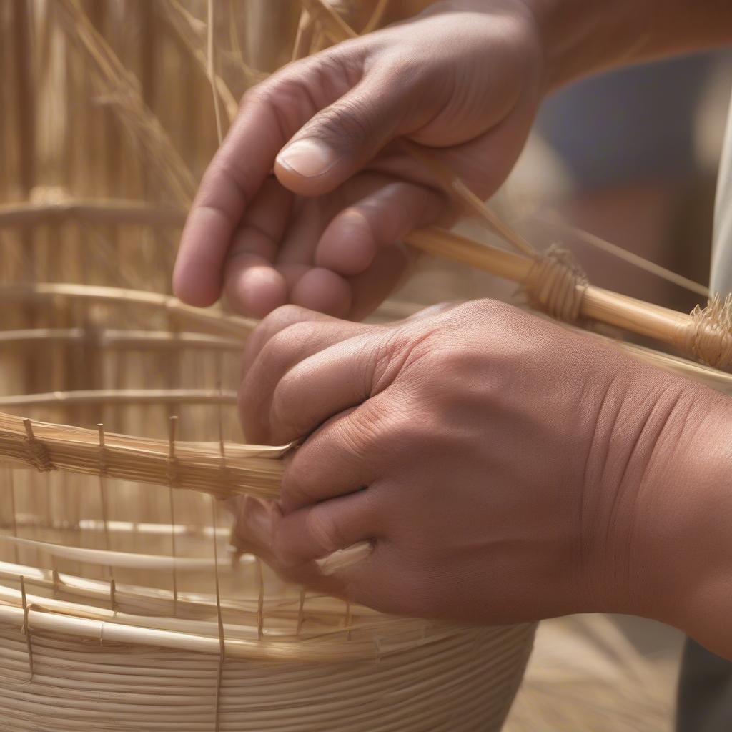 Over-Under Weaving Technique