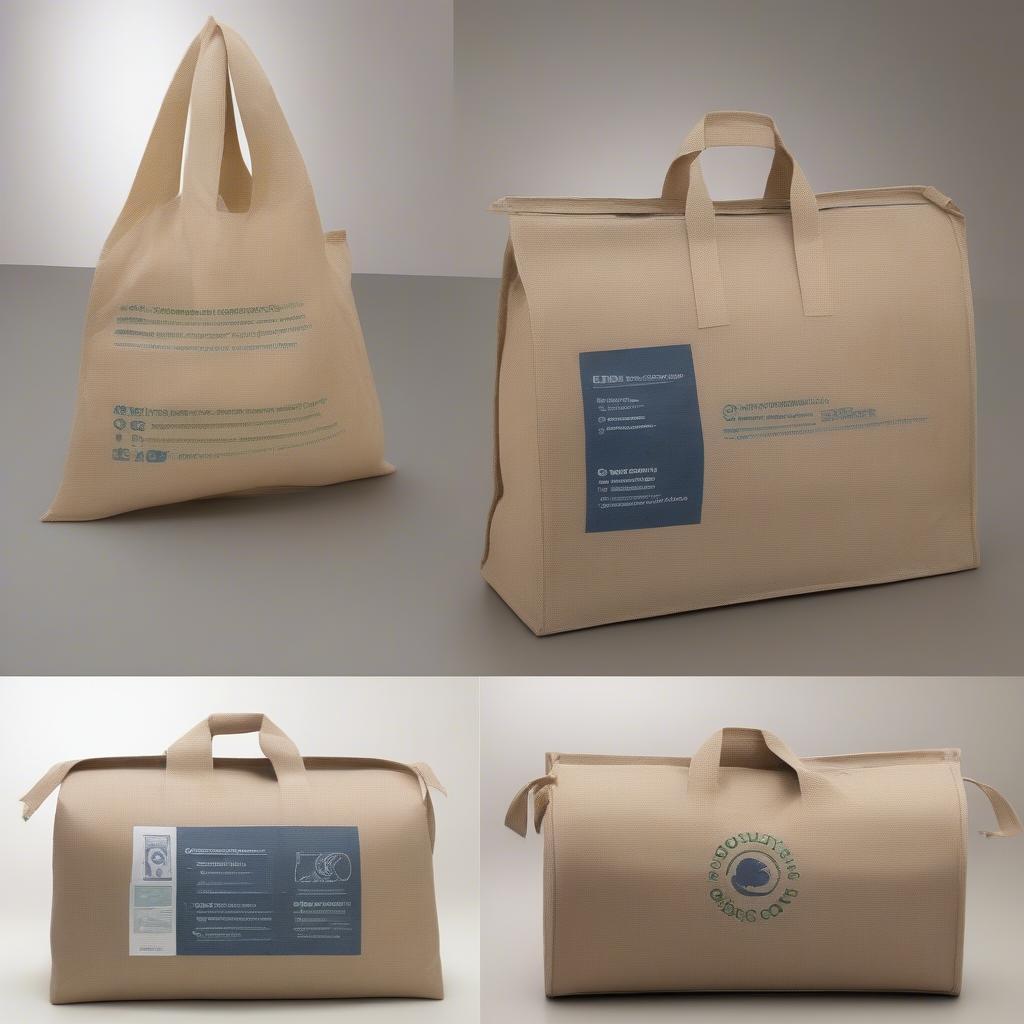 Eco-Friendly Non Woven Suit Cover Bags