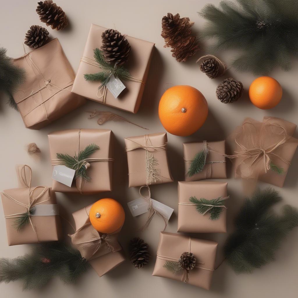 Eco-Friendly Christmas Gift Wrapping