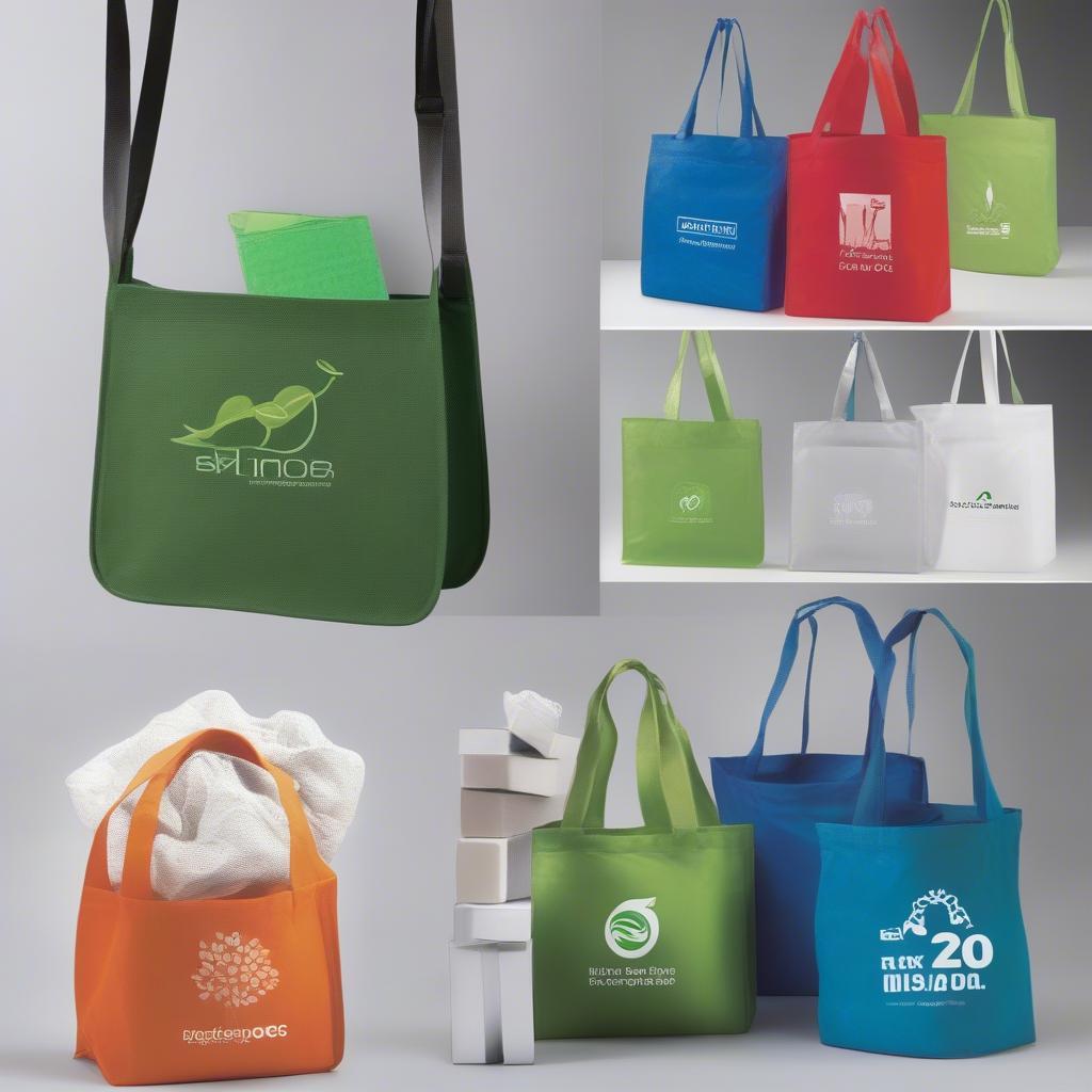 Eco-friendly Non-Woven Bags in Various Colors and Styles