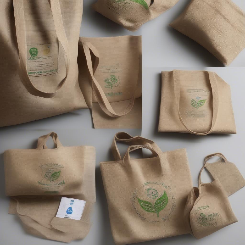 Eco-Friendly Non-Woven Bags Made from Recycled Materials