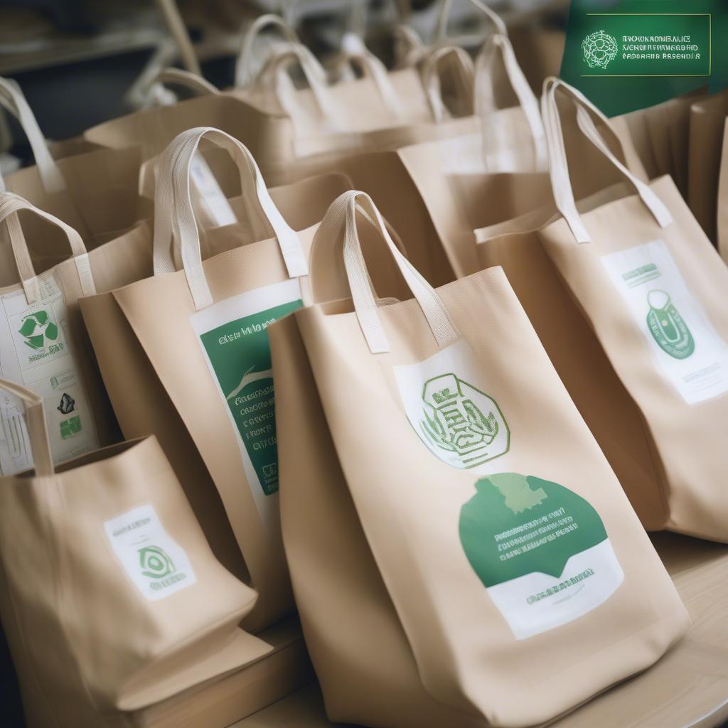 Eco-Friendly Non Woven Tote Bag Production