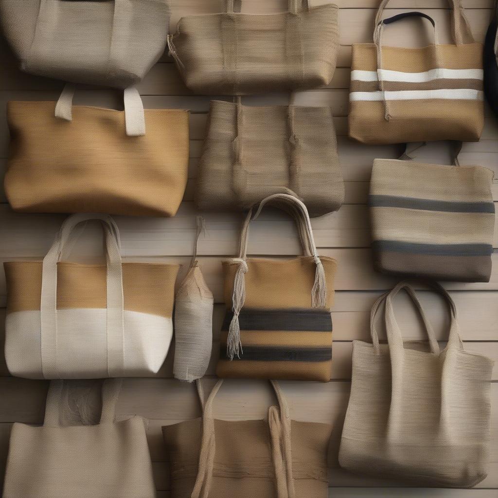 Eco-Friendly Woven Tote Bags Made from Natural Fibers