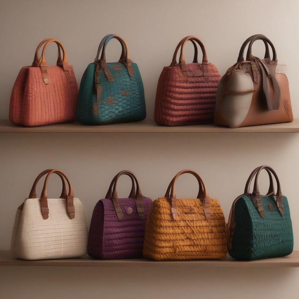 Different Styles of Edie Bags Woven