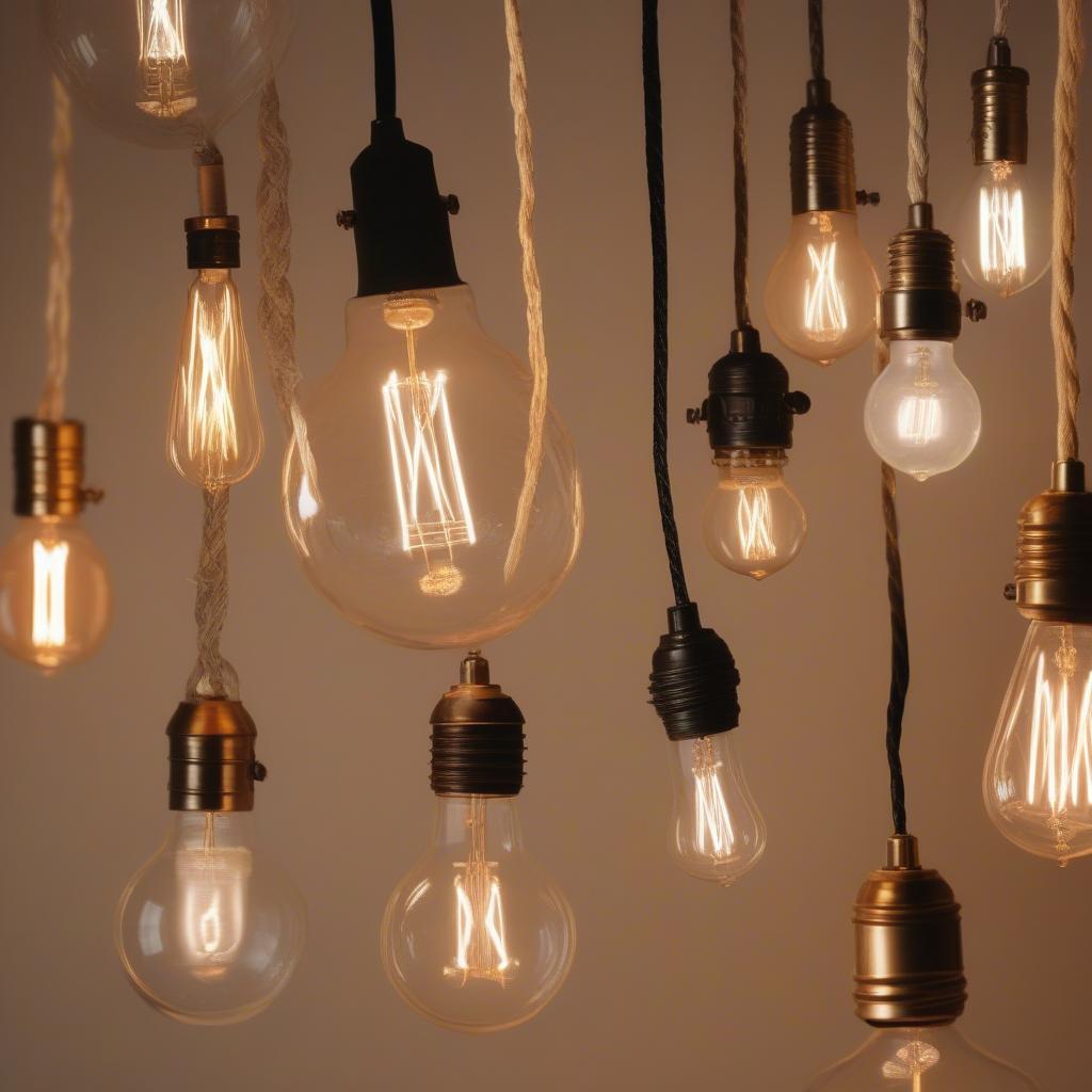 Edison Bulb Options for Vintage Table Lamp