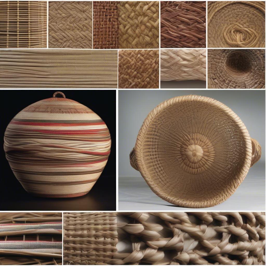 Intricate Weaving Techniques in Elaborate Basketry