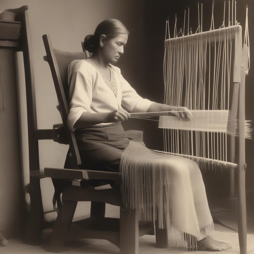 Ergonomic Weaving Posture