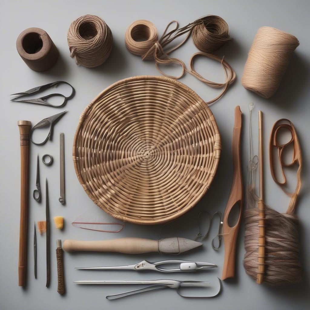 Essential Basket Weaving Tools Kit