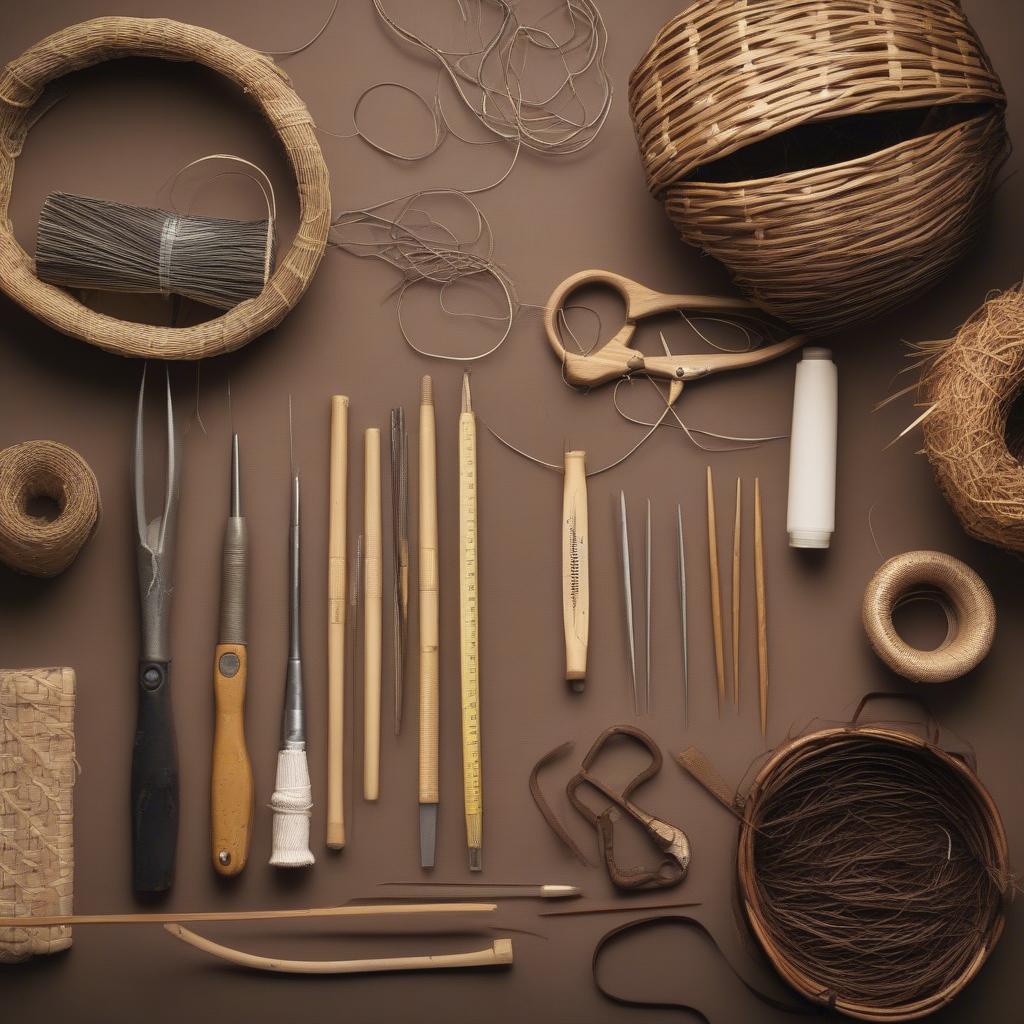 Essential Basket Weaving Tools and Materials