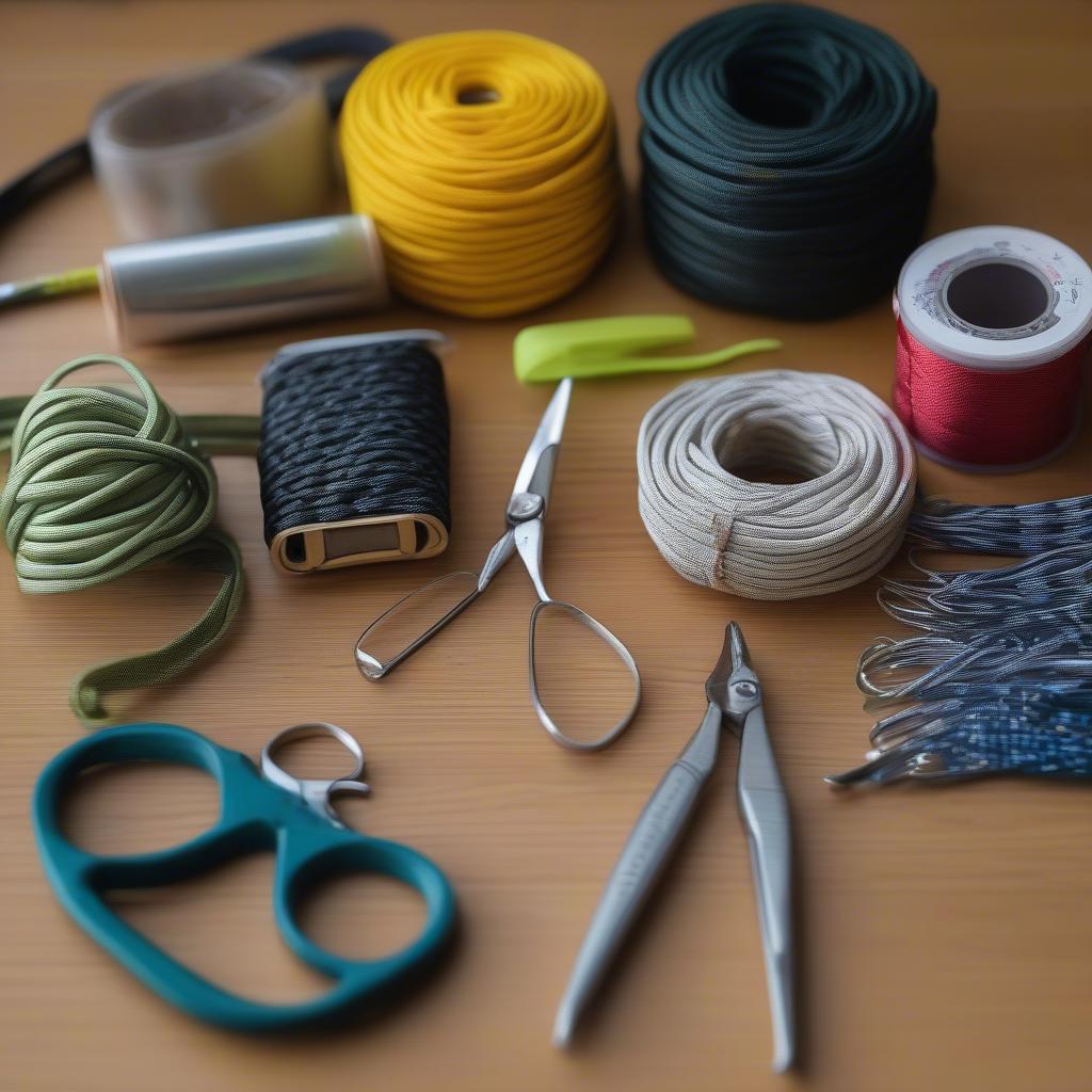 Essential Paracord Chair Weaving Supplies