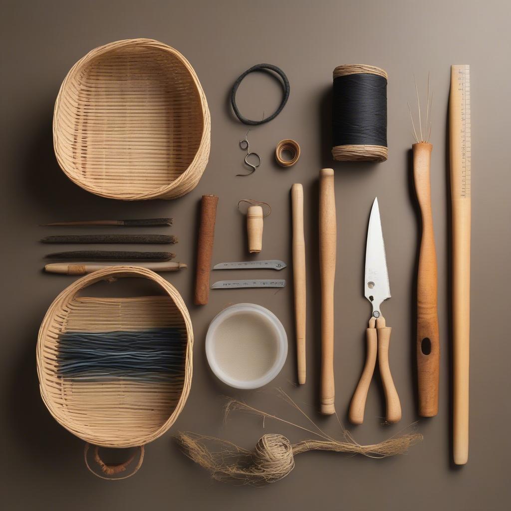 Essential Tools and Materials for Basket Weaving