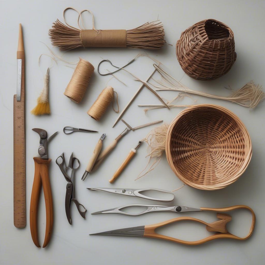 Essential Tools for Willow Basket Weaving