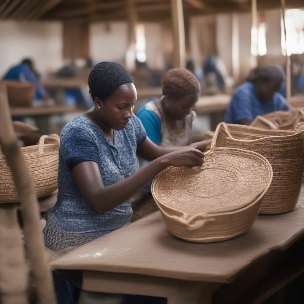 Ethical Sourcing of Woven Bags in Kenya