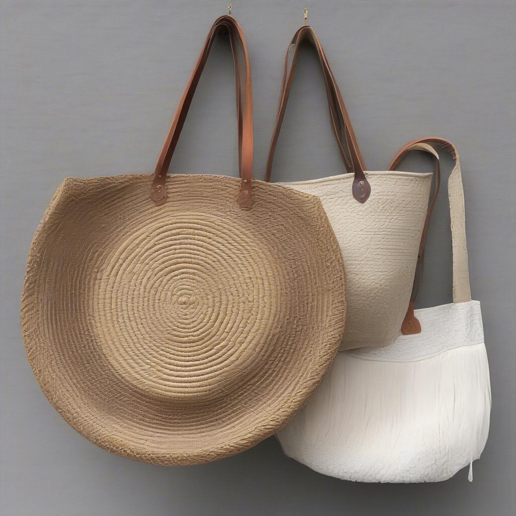 Different Styles of Extra Large Woven Beach Bags