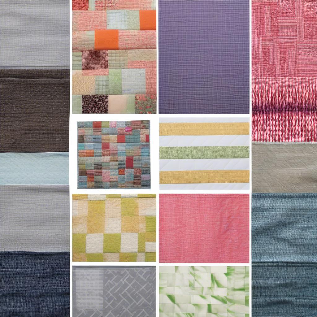 Fabric Combinations for Basket Weave Quilts