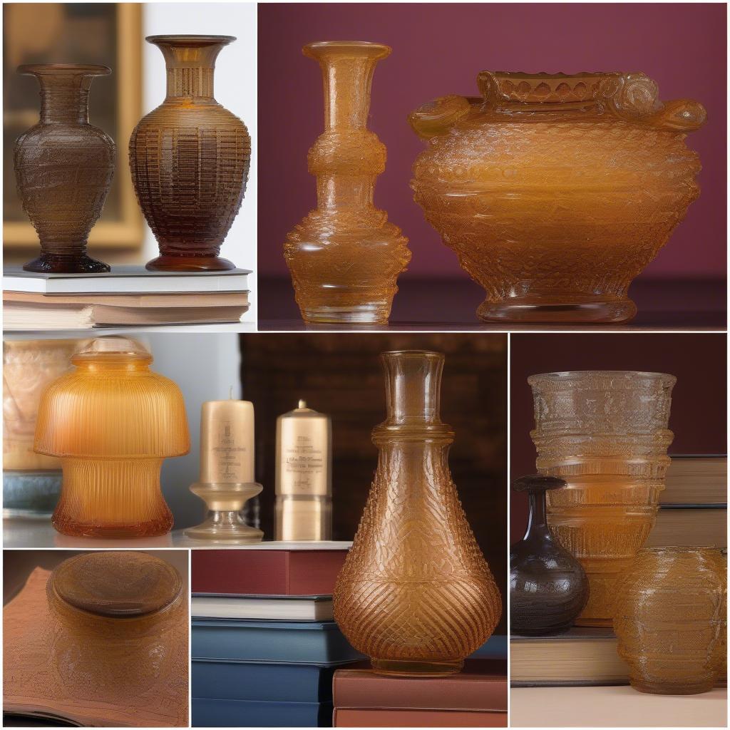 Tips for Collecting Fenton Basket Weave Topaz Vases