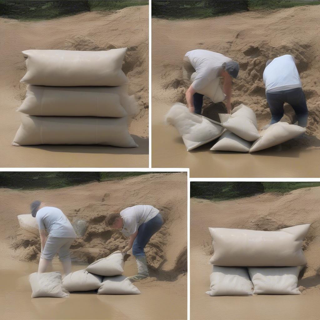 Filling and Placing Sandbags Correctly