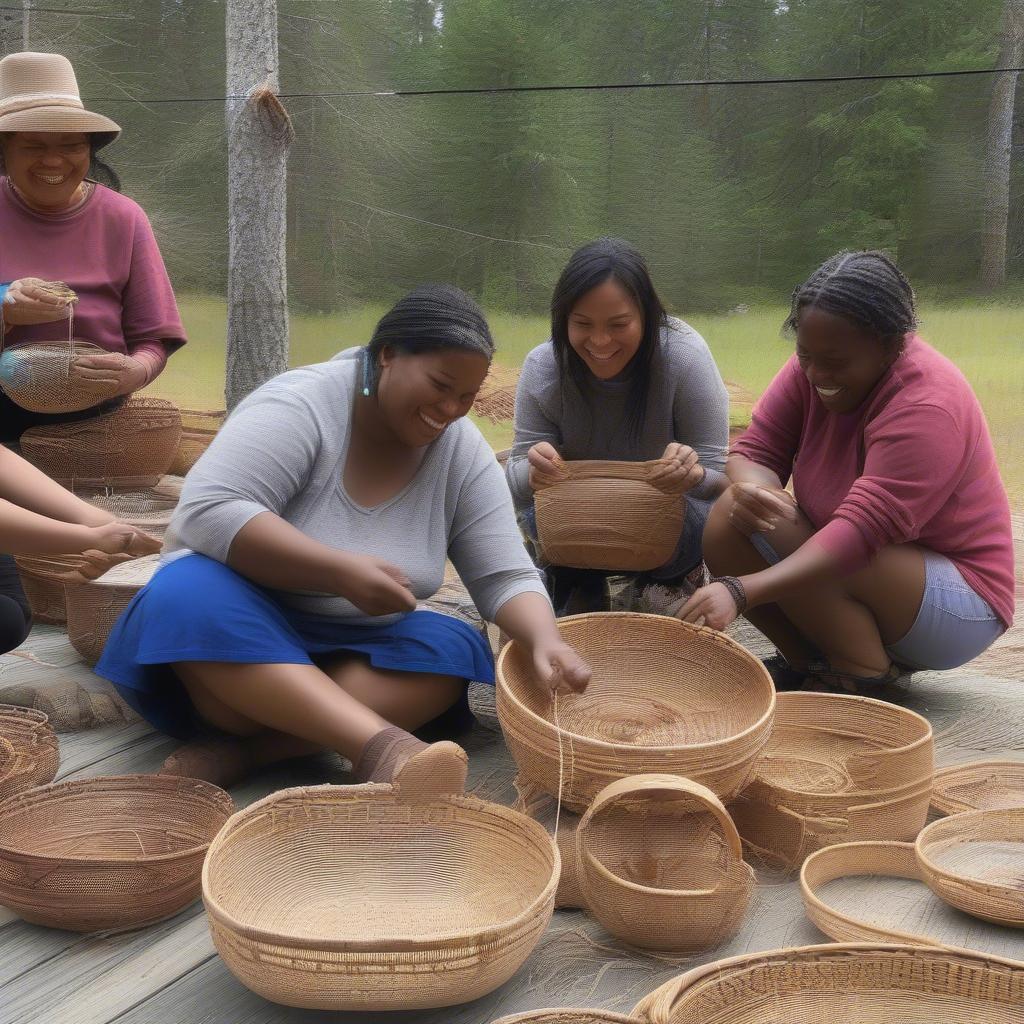 Connecting with Pine Needle Basketry Enthusiasts in Tulsa