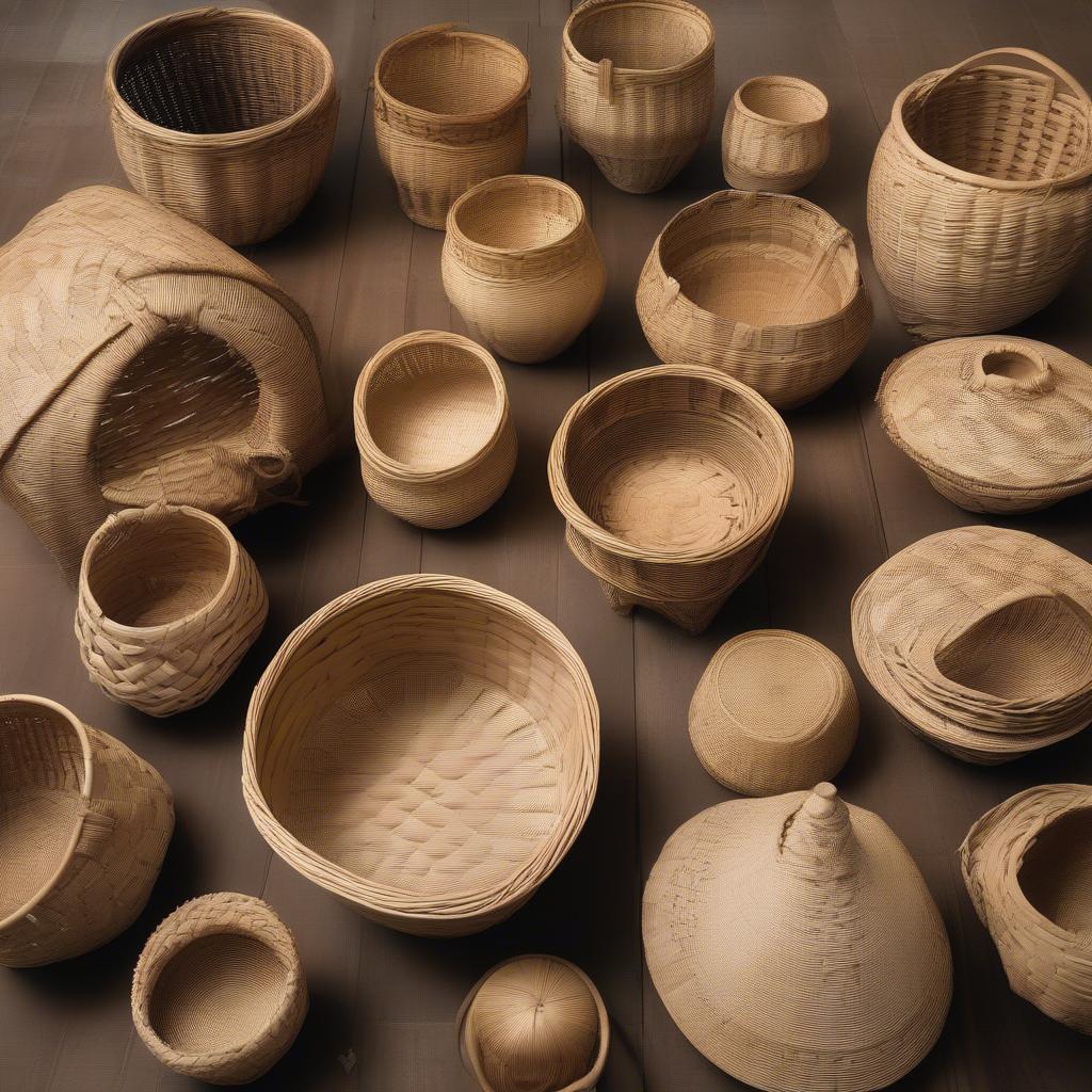 Examples of Finished Ash Baskets