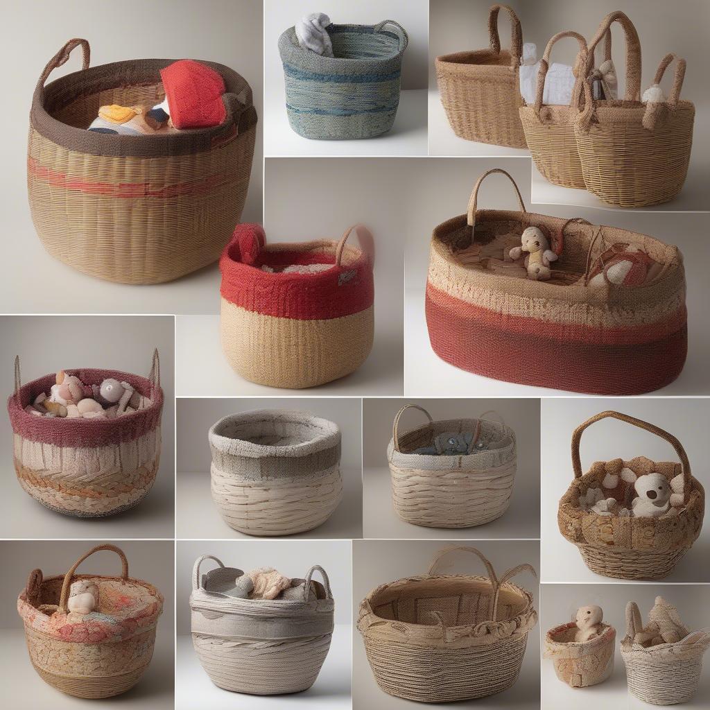 Finished Baby Baskets: Examples and Inspiration