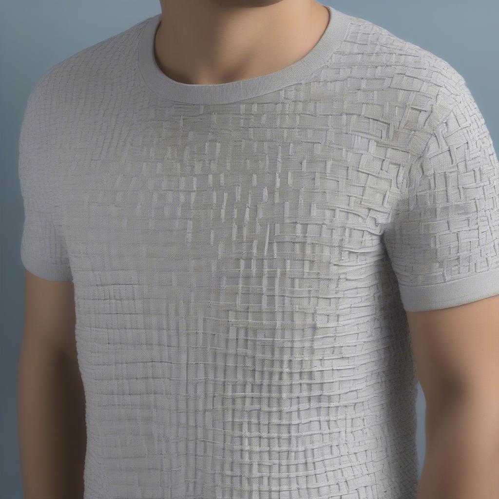 Finished Basket Weave T-Shirt