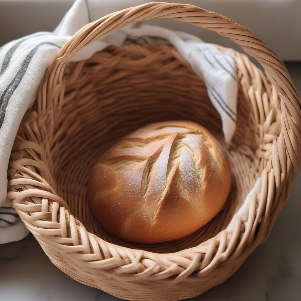 Beautifully Crafted Bread Proofing Basket